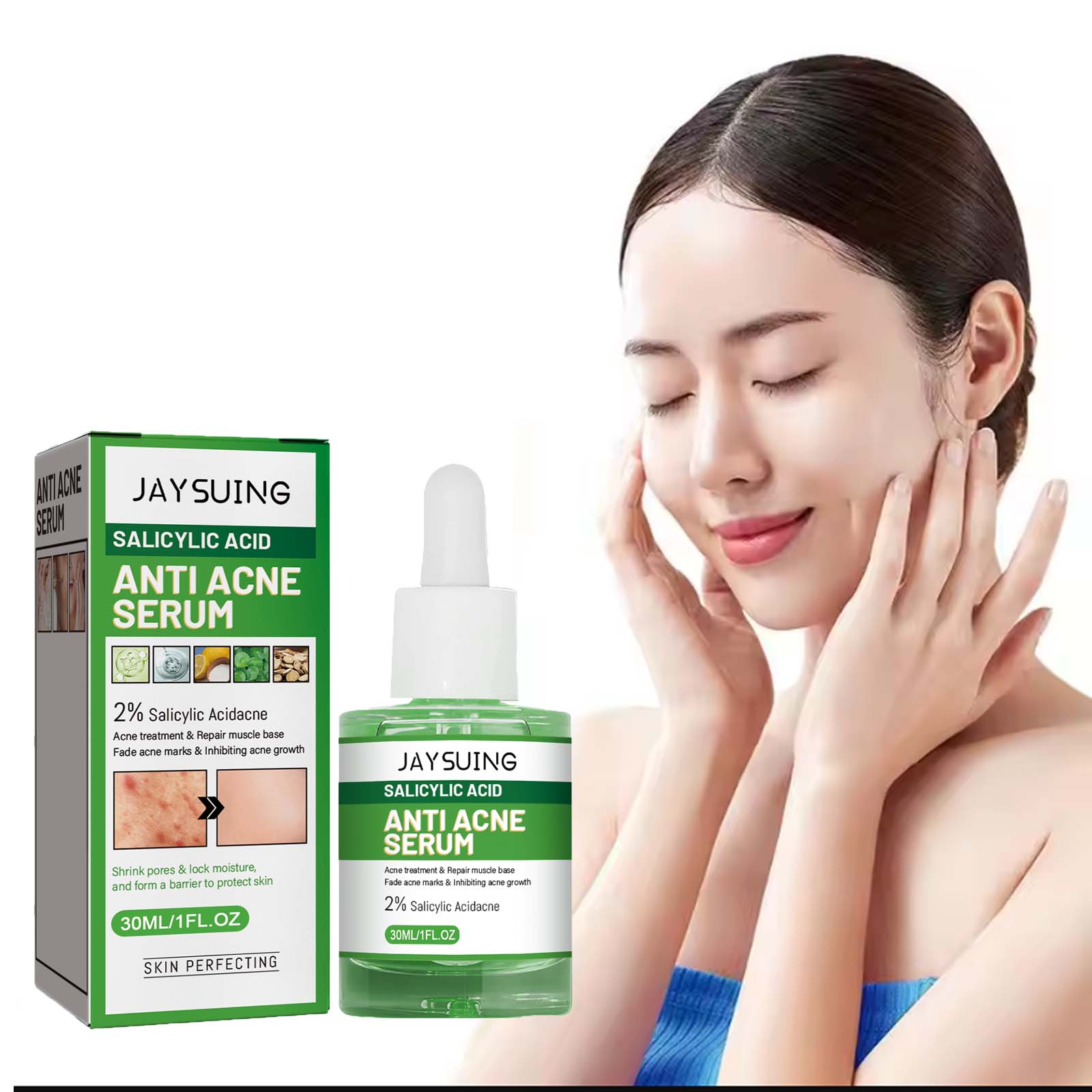 Glycolic Acid Exfoliant - Salisilik Asit Anti Acn-e Yüz Serumu