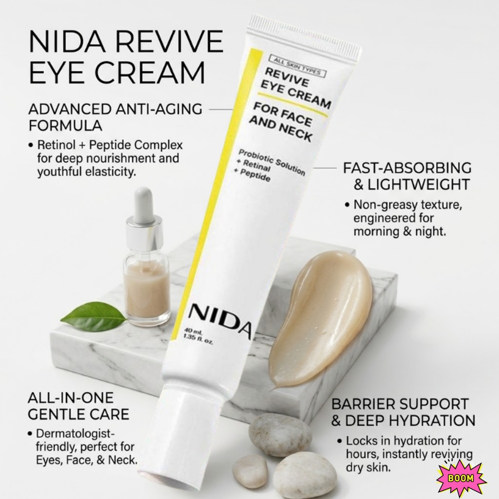 Eye Cream Peptide - NIDA Retinol Peptid Göz Kremi Kırışıklık