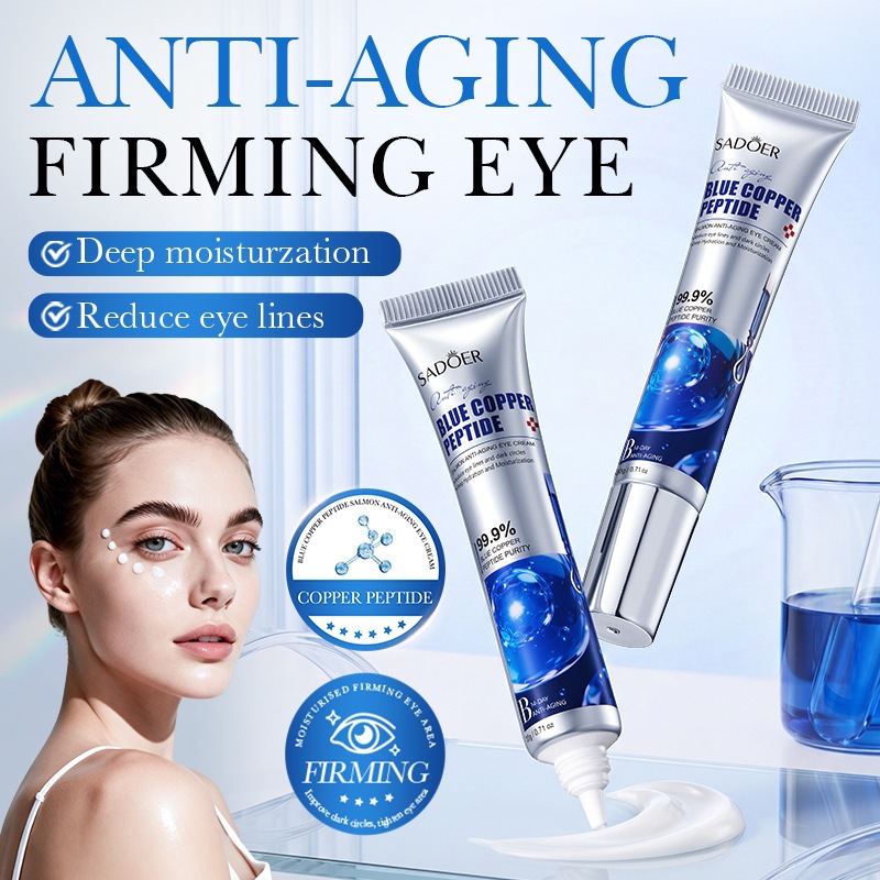 Eye Cream Peptide - Mavi bakır peptitli somon özlü kırışıklık