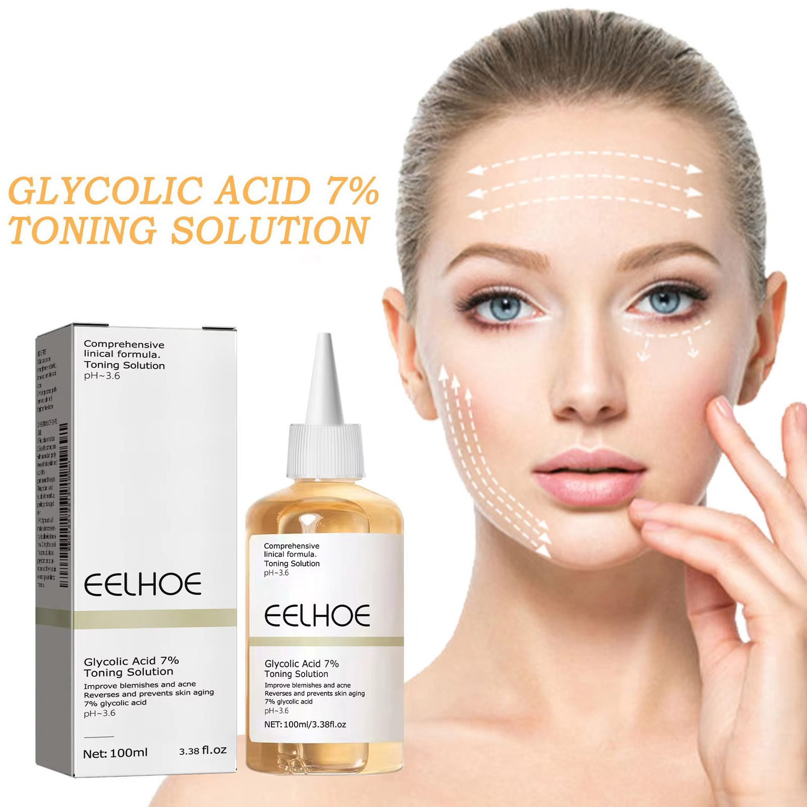 Glycolic Acid Exfoliant - Glikolik Asit %7 Tonik Çözeltisi Peeling