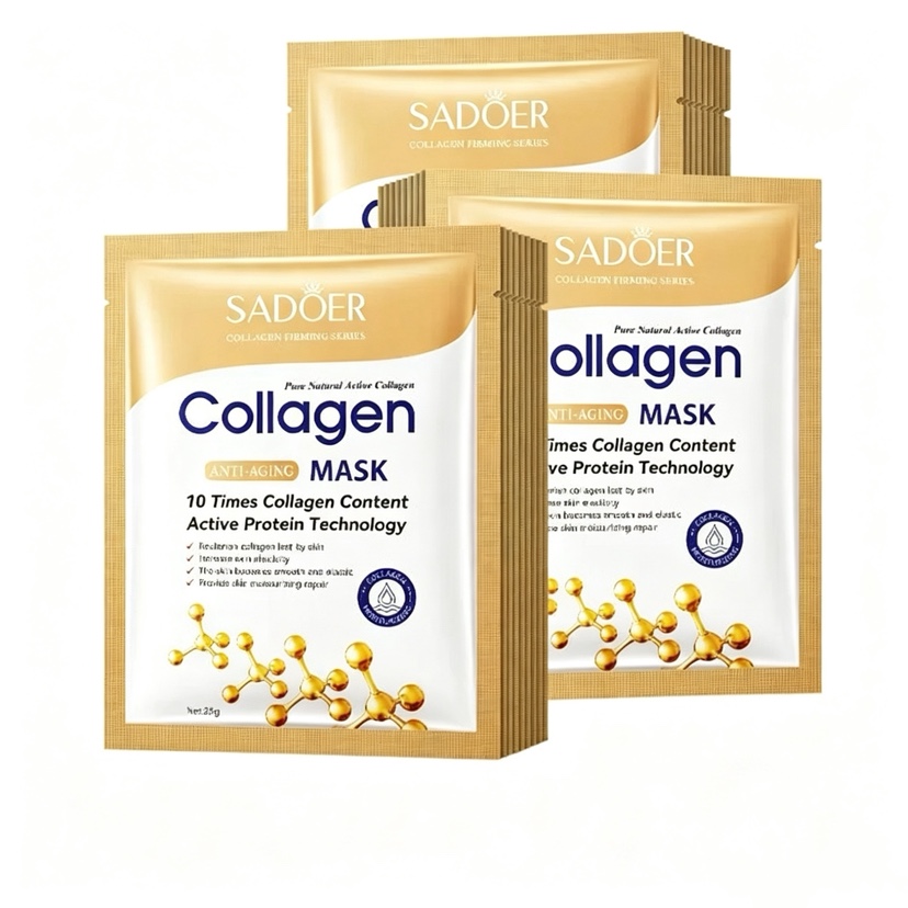Skincare Omg - 5/10/20/30 adet Kore Kollajen Yüz Maskesi