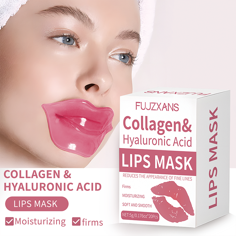 Skincare Omg - 20 Adet/kutu Pembe Dudak Maskeleri Levhalar