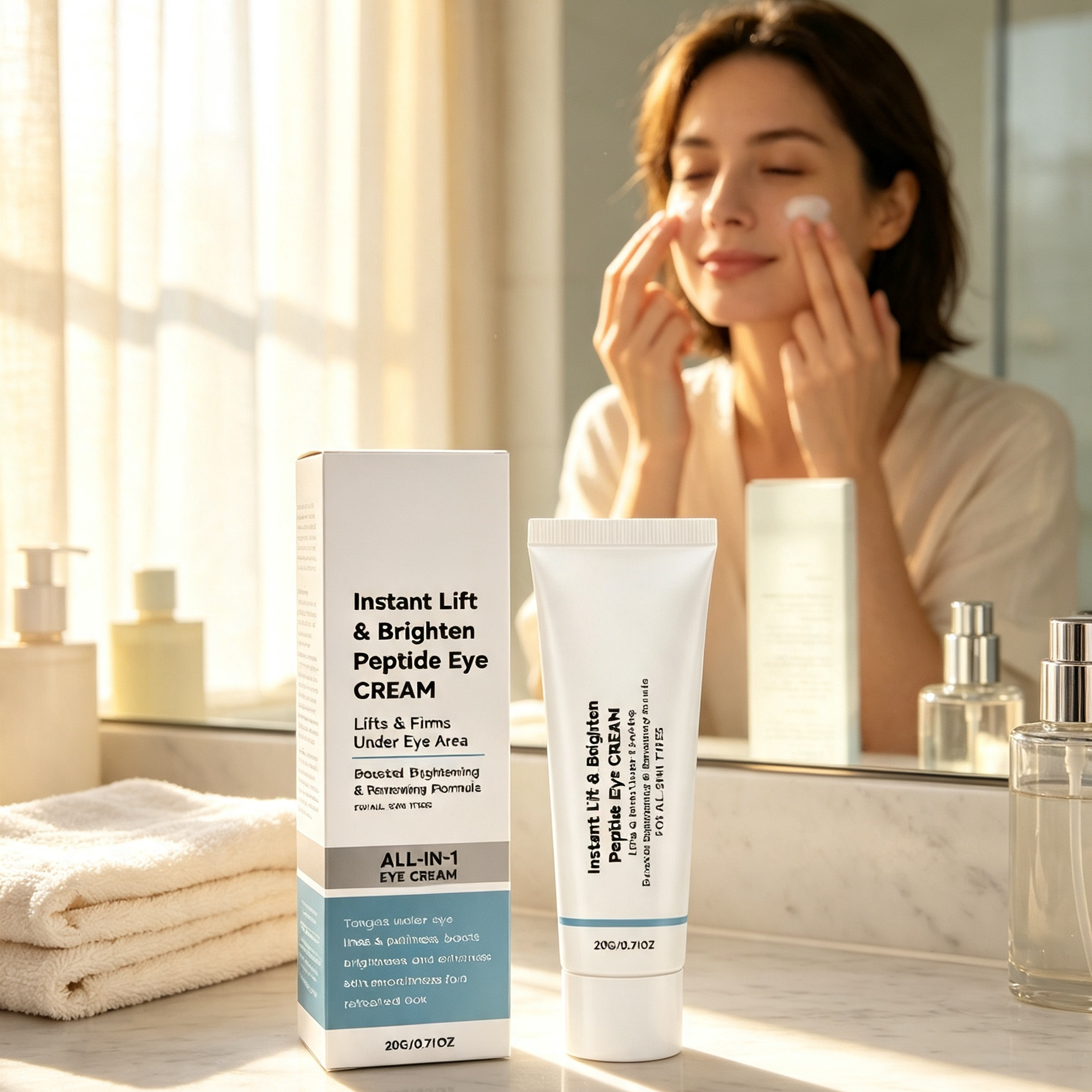 Eye Cream Peptide - Peptit Göz Kremi Göz Altı Torbası