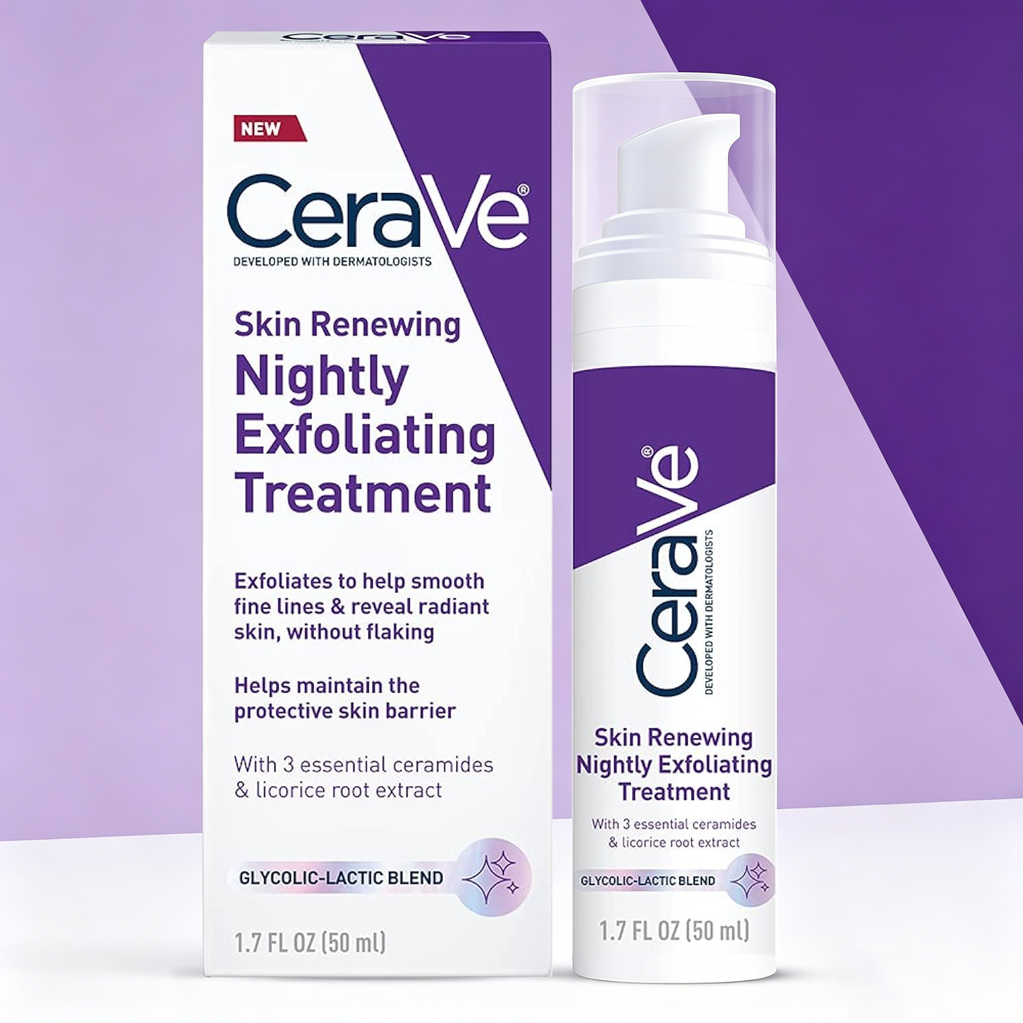 Glycolic Acid Exfoliant - CeraVe Cilt Yenileyici Gece Peeling Bakımı