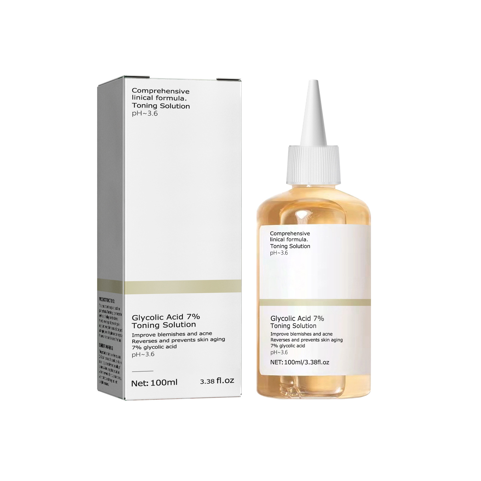 Glycolic Acid Exfoliant - 100ml Glikolik Asit Akneyi Gidermek ve