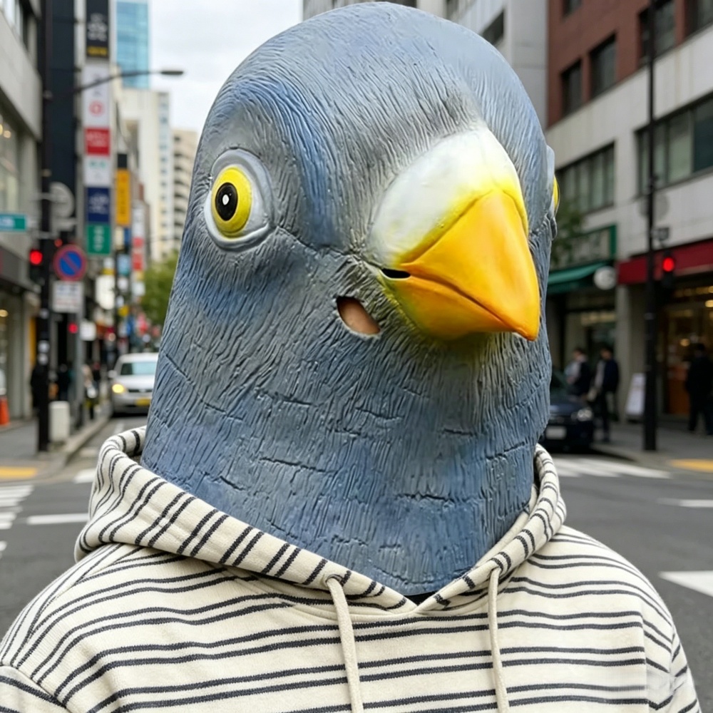 Güvercin Maskesi Kostümü Yenil - Skincare Pigeon incelemesi ve fiyatı