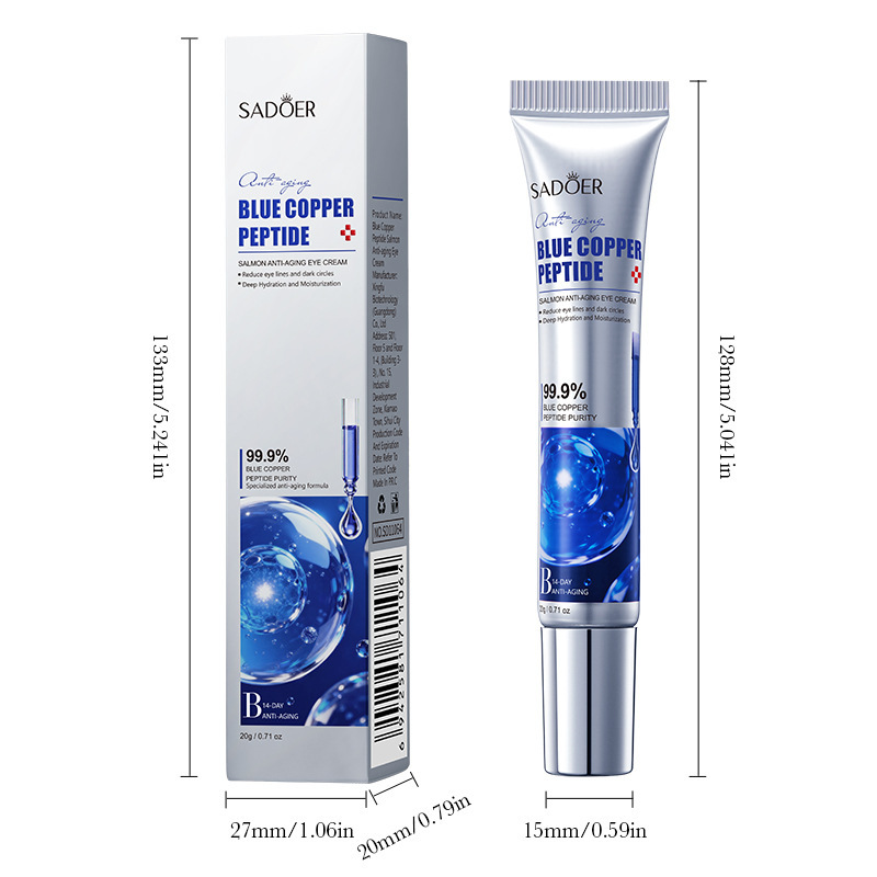 Mavi bakır peptitli somon özlü - Eye Cream Peptide incelemesi ve fiyatı