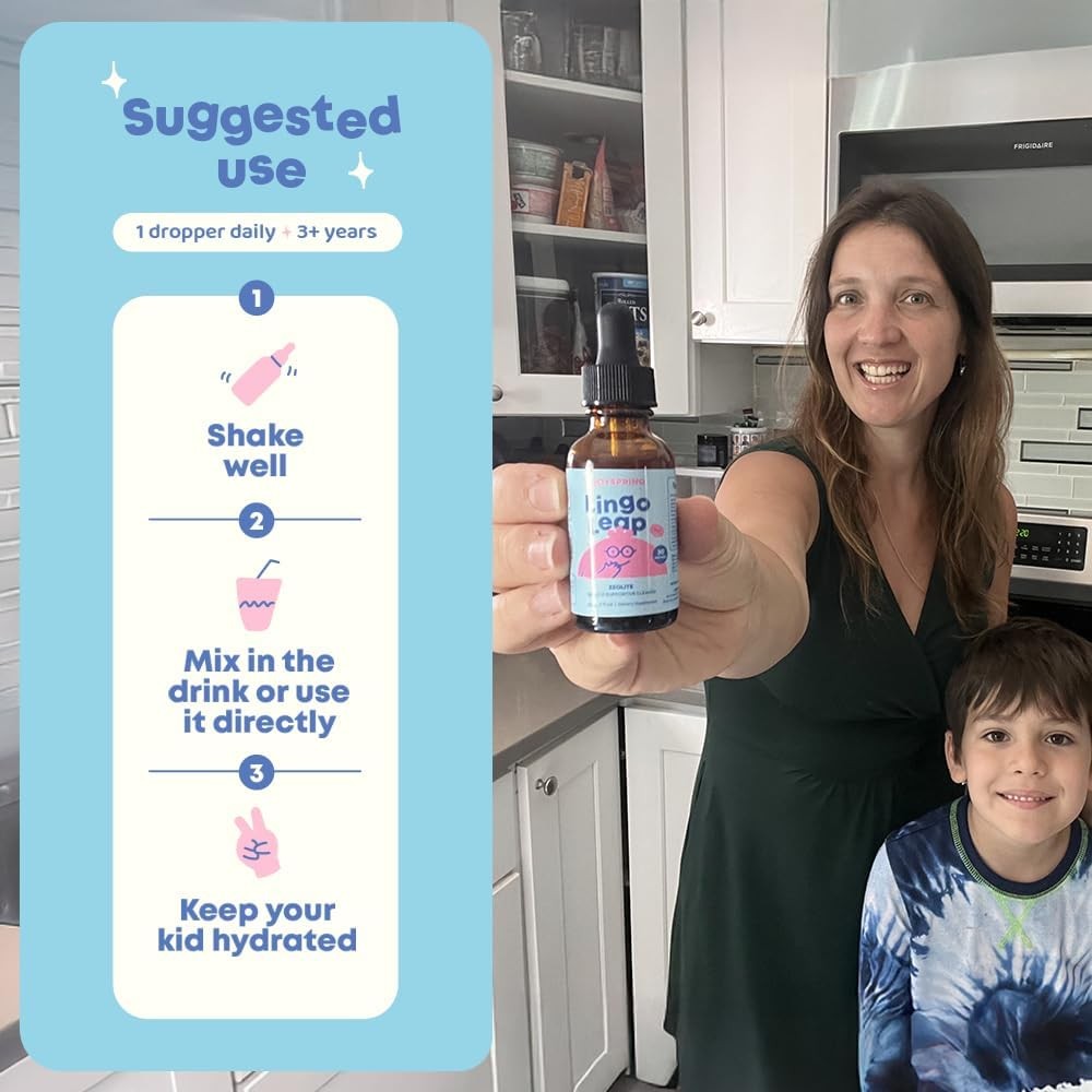 Lingo Leap Drops - Çocuklar iç - Licorice Root Extract incelemesi ve fiyatı