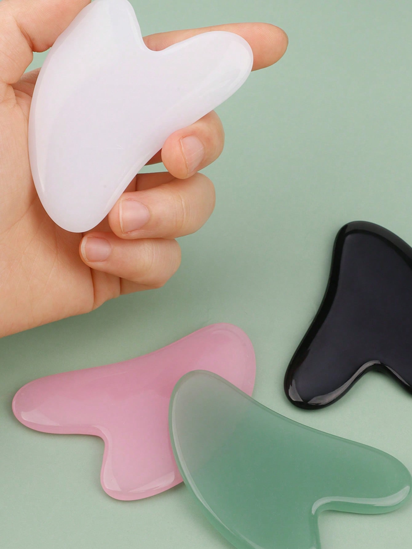 Yeni 2'li Set Gua Sha Yüz Masa - Skincare Omg incelemesi ve fiyatı