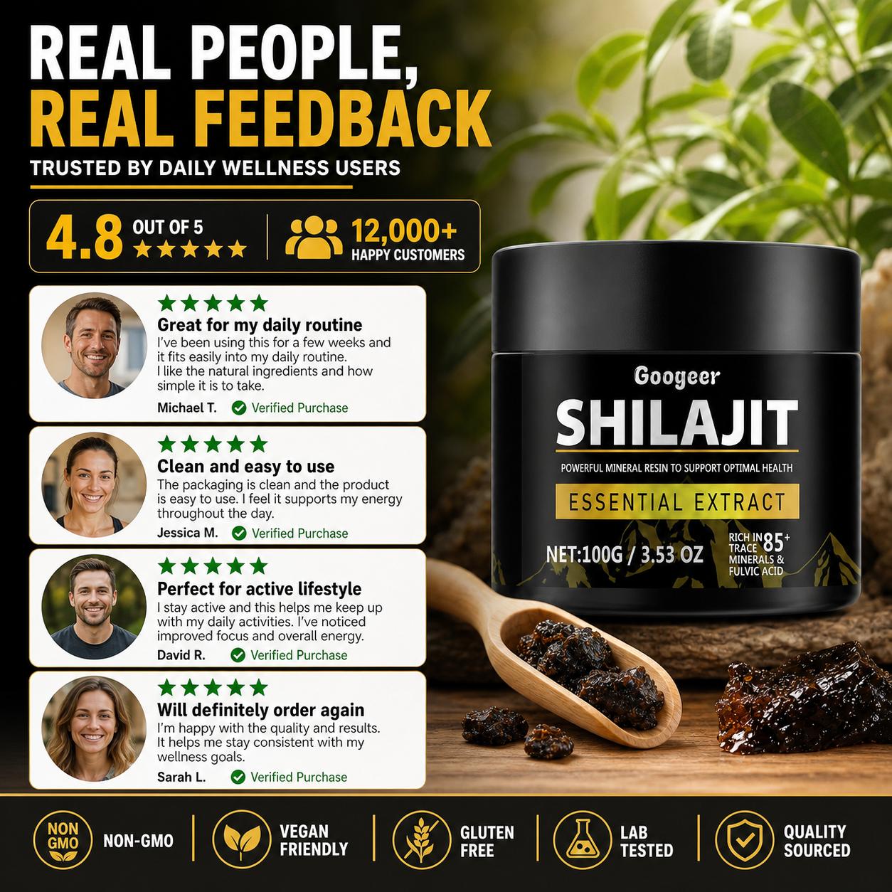 Googeer Şilajit Ekstrakt Tozu  - Licorice Root Extract incelemesi ve fiyatı