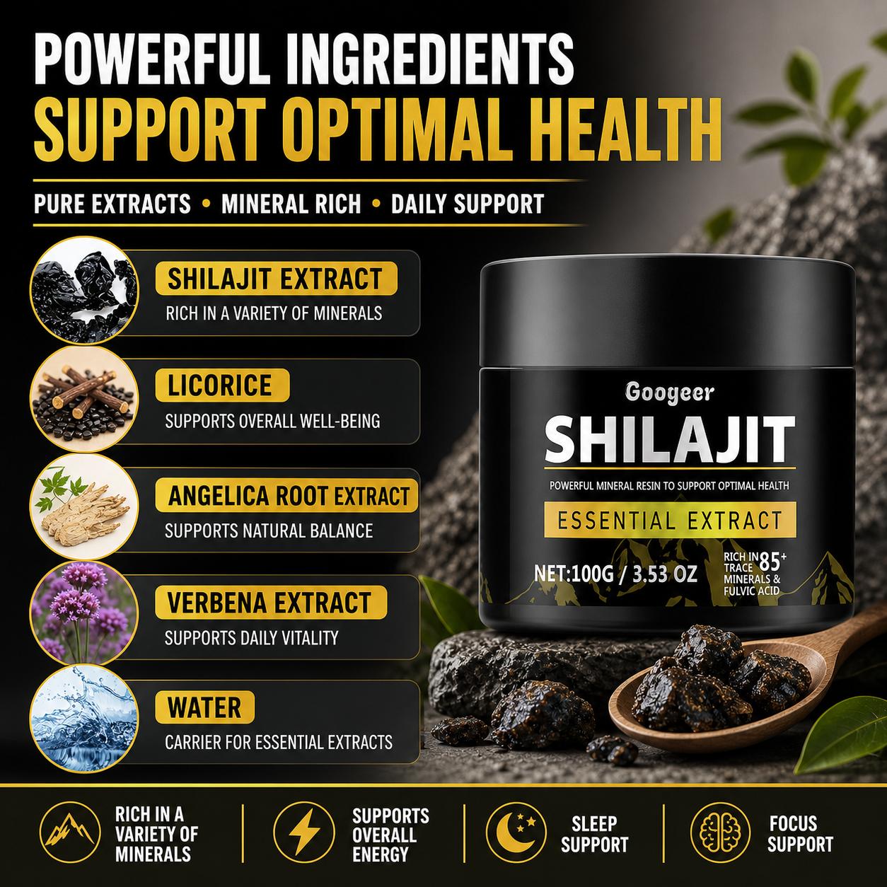 Googeer Şilajit Ekstrakt Tozu  - Licorice Root Extract incelemesi ve fiyatı